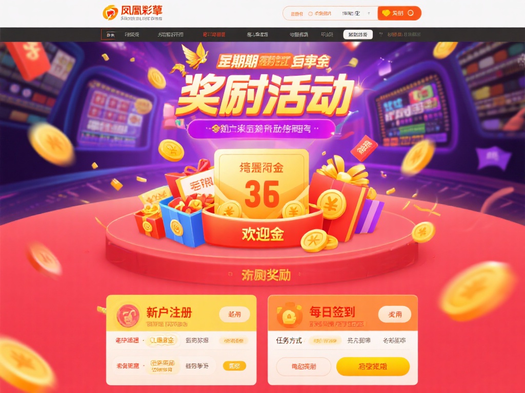 在凤凰彩票的平台首页，各类奖励活动总是令人眼前一亮